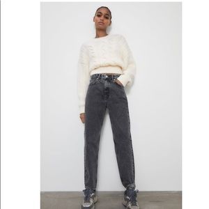 zara mom jeans